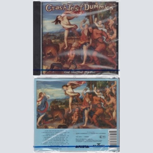 CD--NM-SEALED-CRASH TEST DUMMIES -1994- -- GOD SHUFFLED HIS FEET