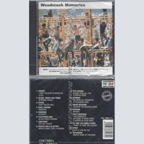 CD--VARIOUS--WOODSTOCK MEMORIES