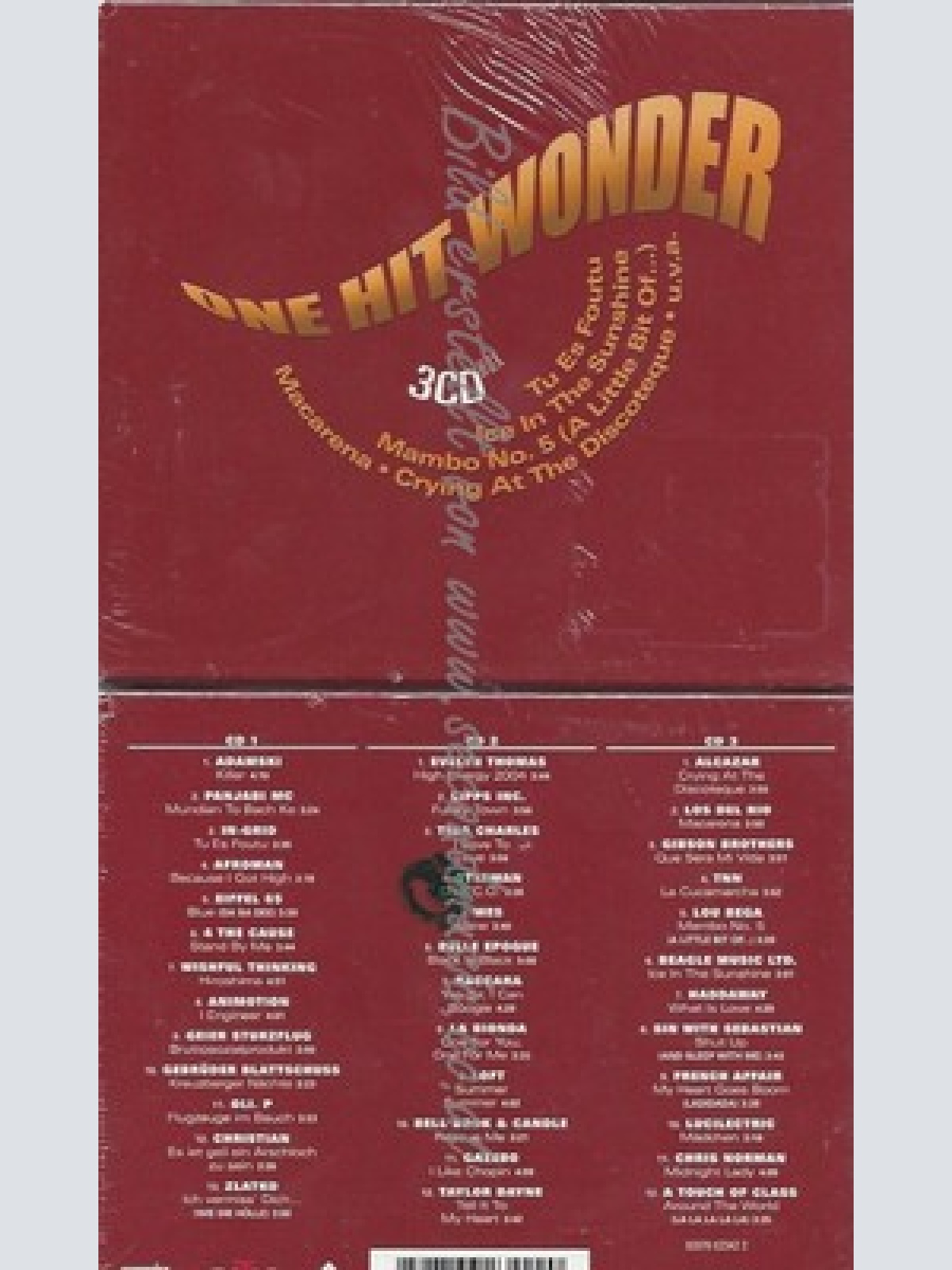 CD--VARIOUS--THE ONE HIT WONDER BOX | BOX-SET