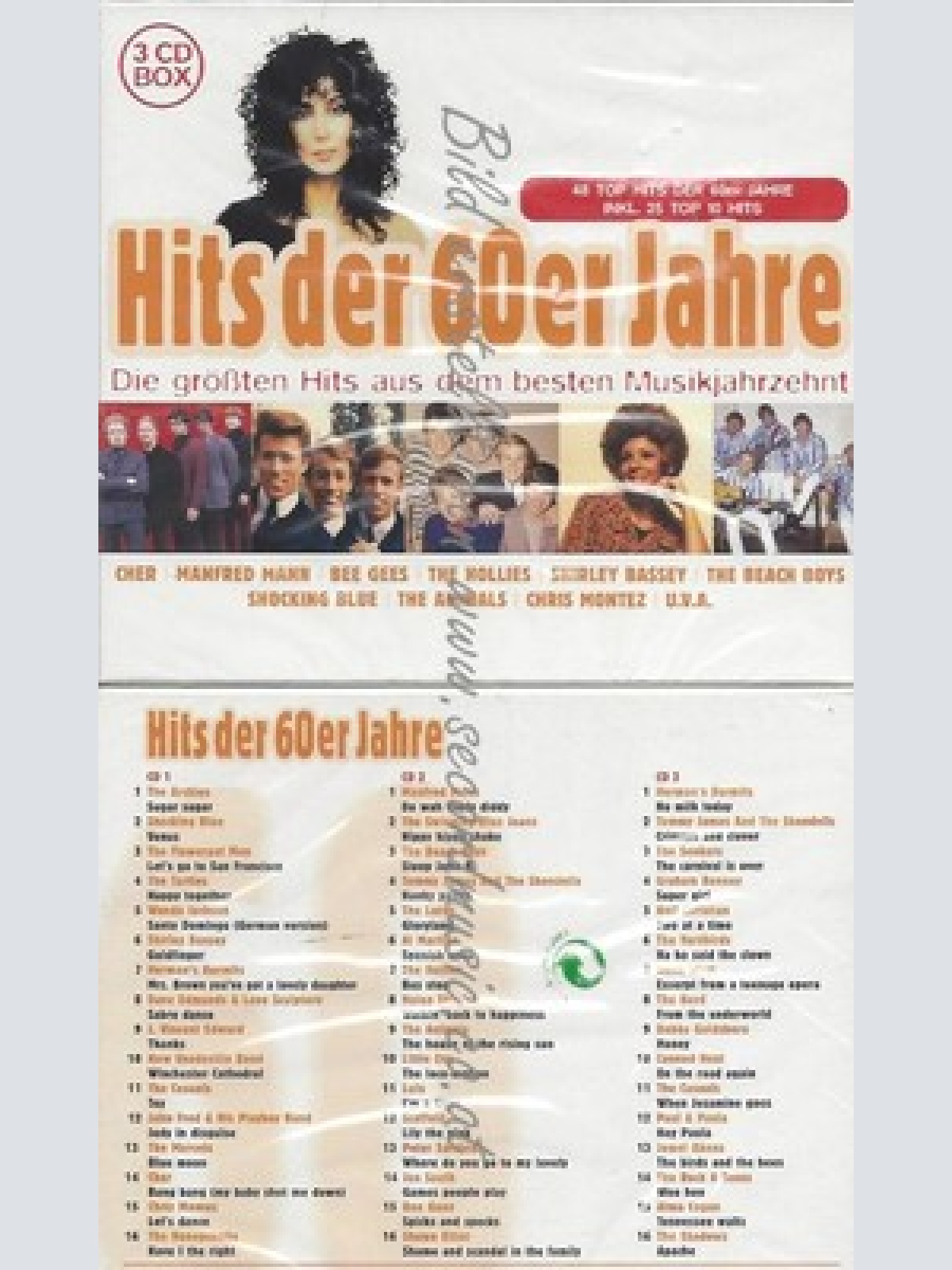 CD--VARIOUS--HITS DER 60ER | BOX-SET
