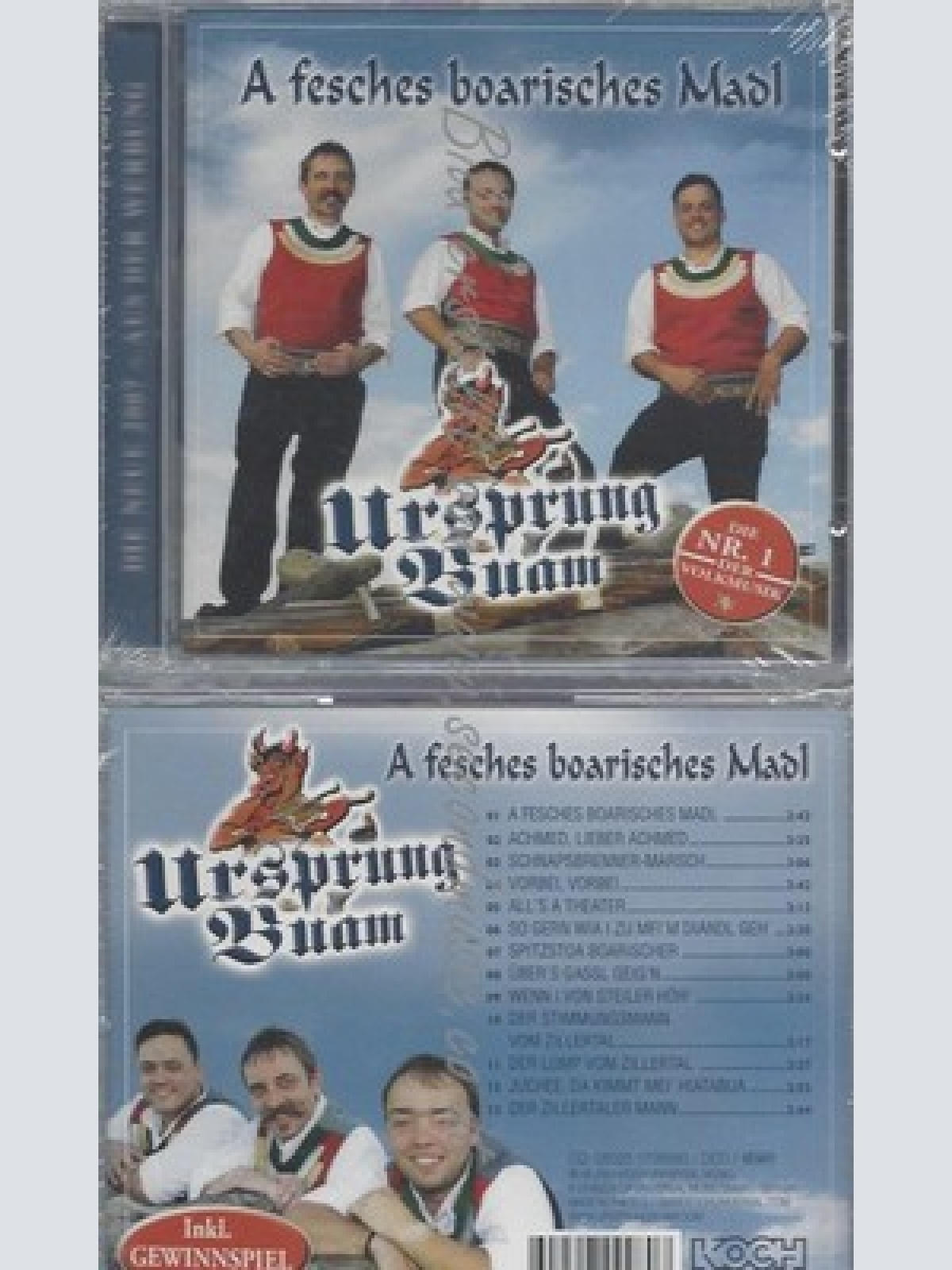 CD--URSPRUNG BUAM--A FESCHES BOARISCHES MADL