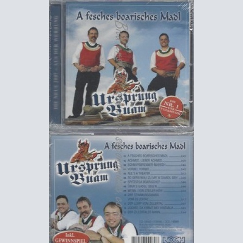 CD--URSPRUNG BUAM--A FESCHES BOARISCHES MADL