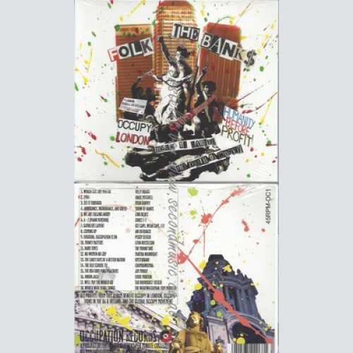 CD--VARIOUS--FOLK THE BANKS
