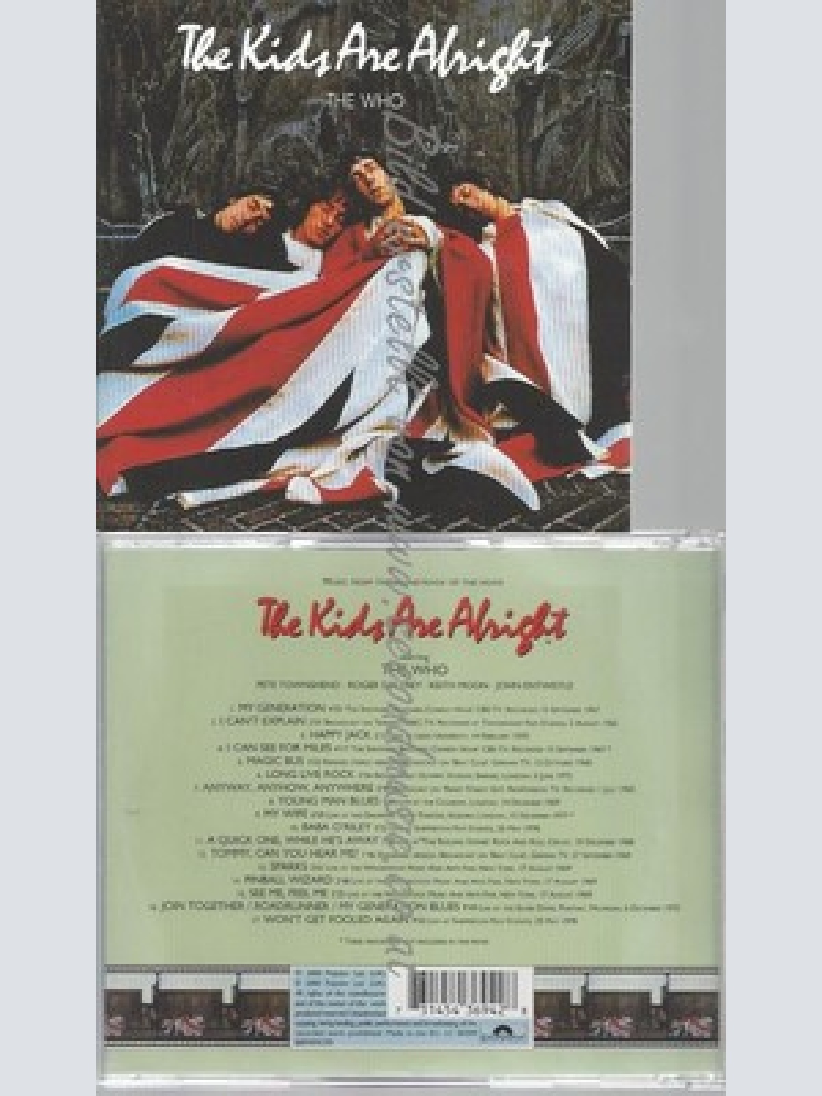CD--THE WHO--THE KIDS ARE ALRIGHT | ORIGINAL RECORDING REMASTERED
