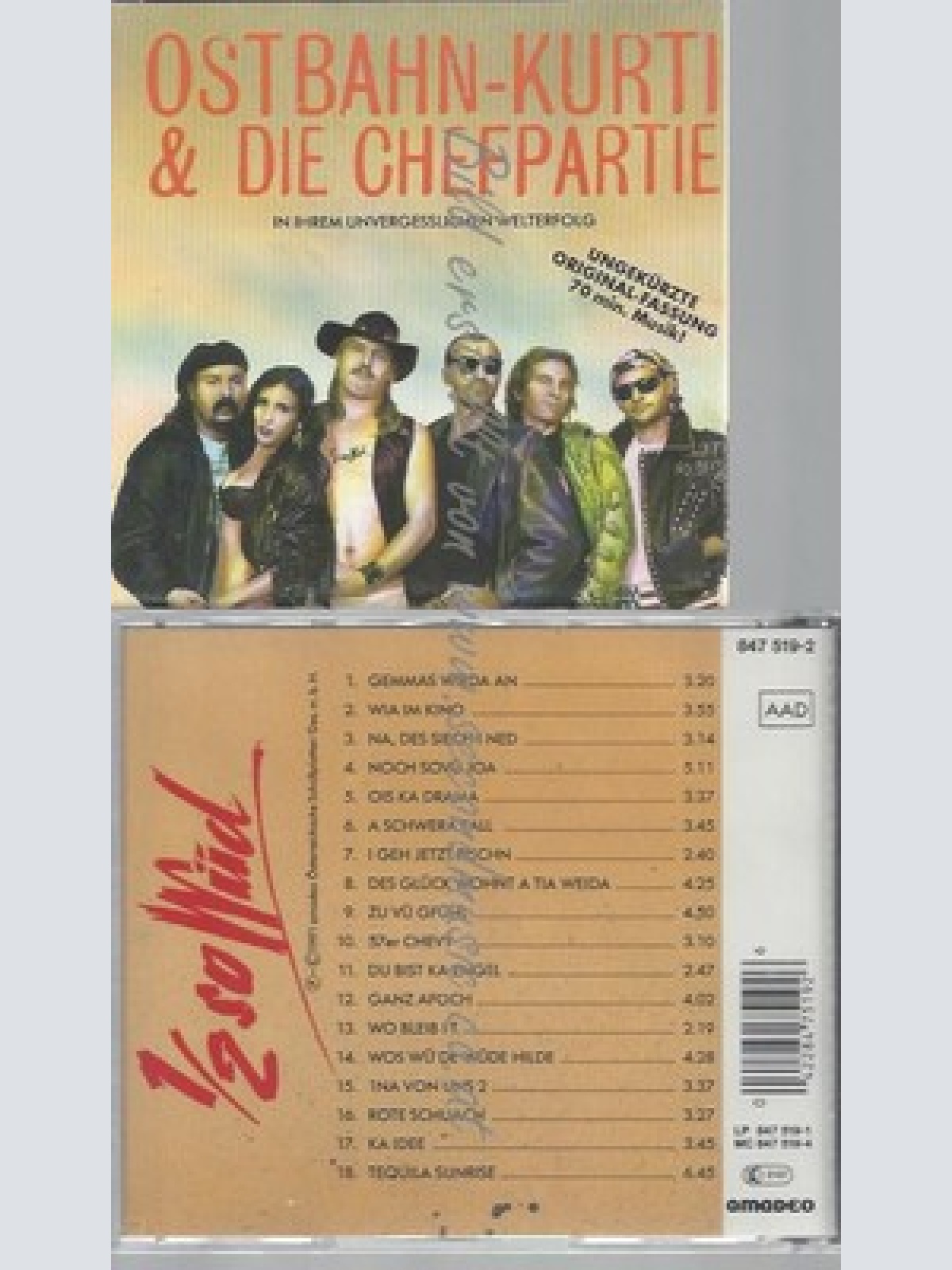 CD-- 1/2 SO WUED/ OSTBAHN KURTI & DIE CHEFPARTIE--1