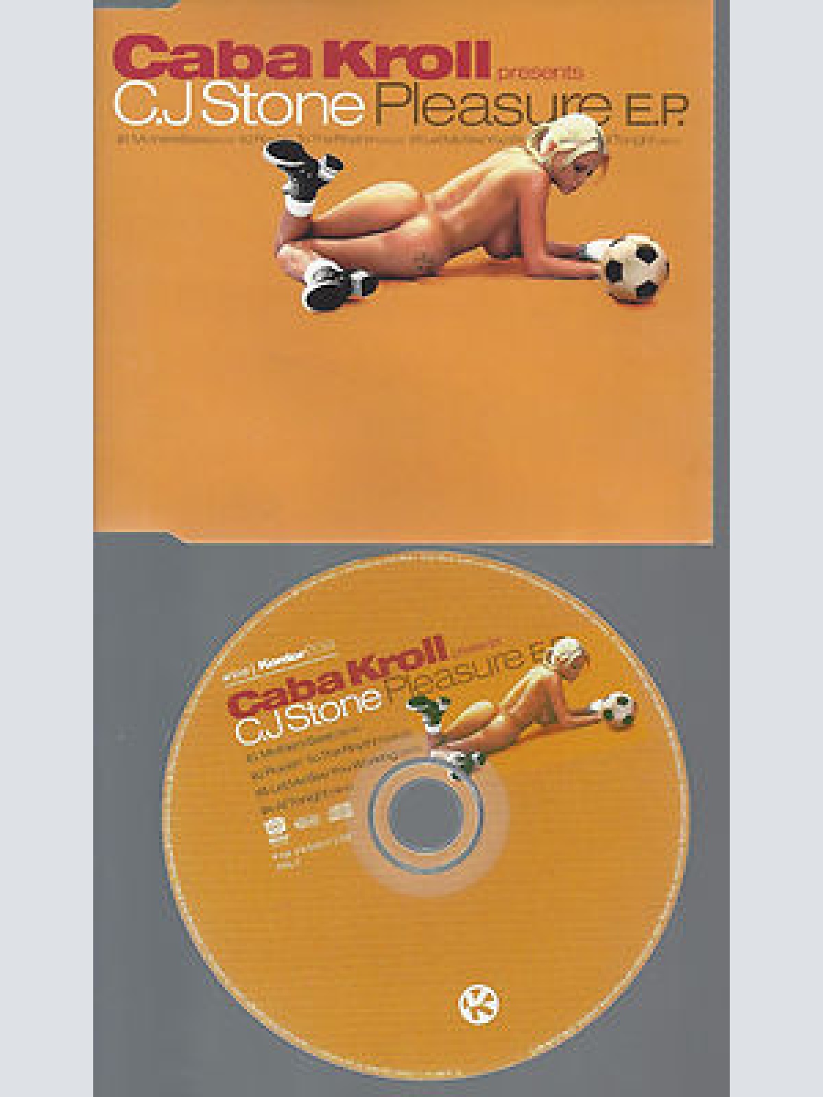 CD--CABA KROLL C J STONE  PLEASURE EP--PROMO
