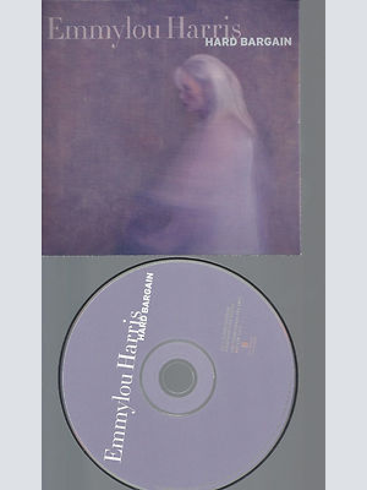 CD--EMMYLOU HARRIS HARD BARGAIN--PROMO