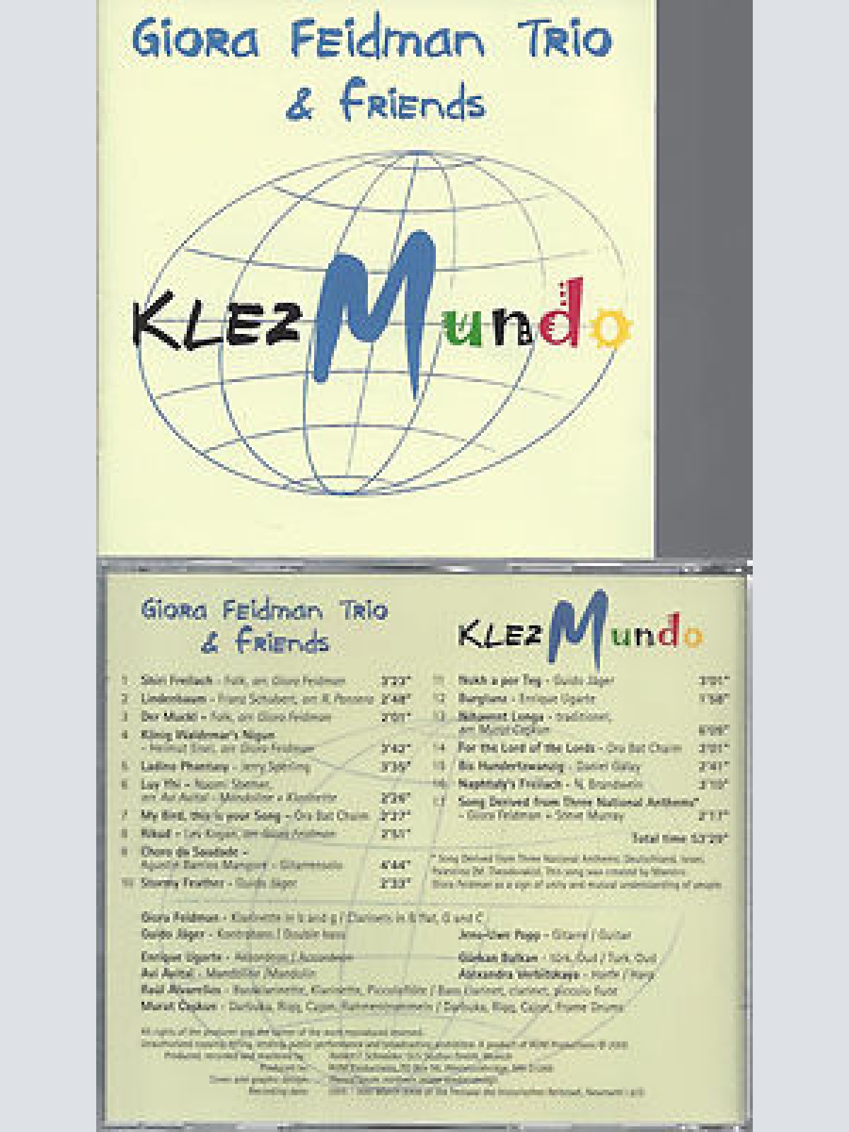 CD-GIORA FEIDMAN TRIO & FRIENDS KLEZ MUNDO