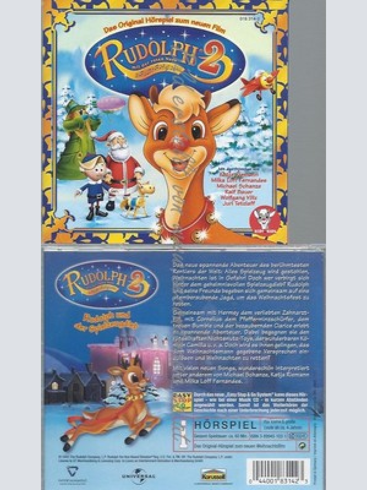 CD--RUDOLPH UND HÖRSPIEL - - -- RUDOLPH MIT DER ROTEN NASE 2