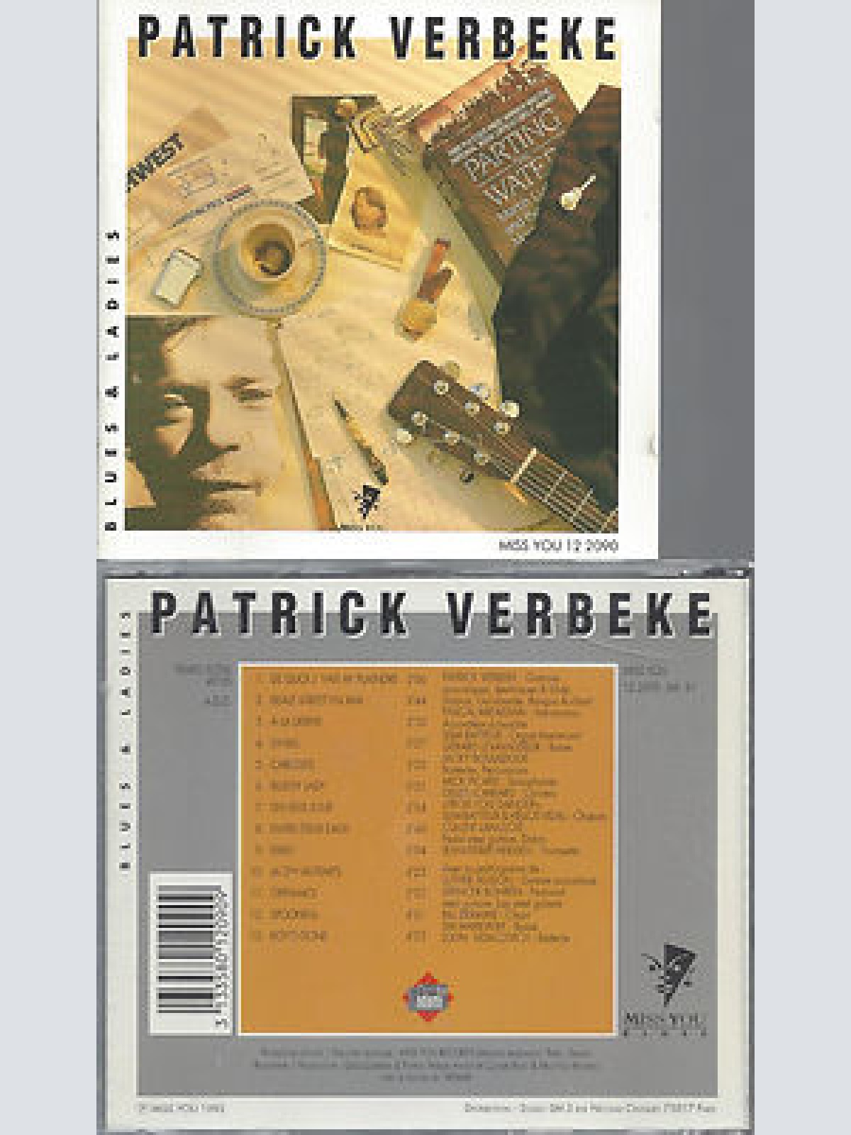 CD-PATRICK VERBEKE--BLUES & LADIES--MISS YOU