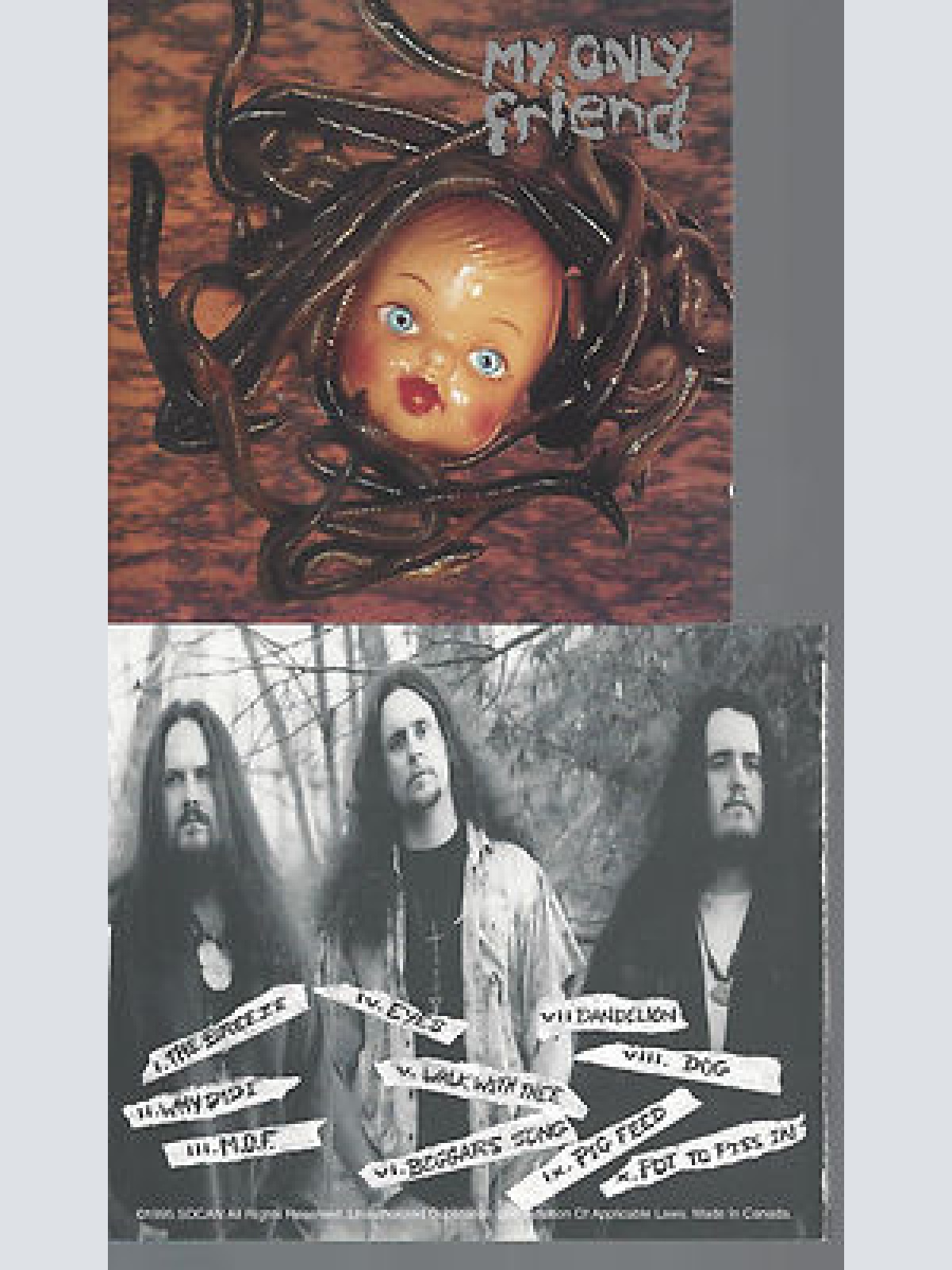 CD-MY ONLY FRIEND--M O F I