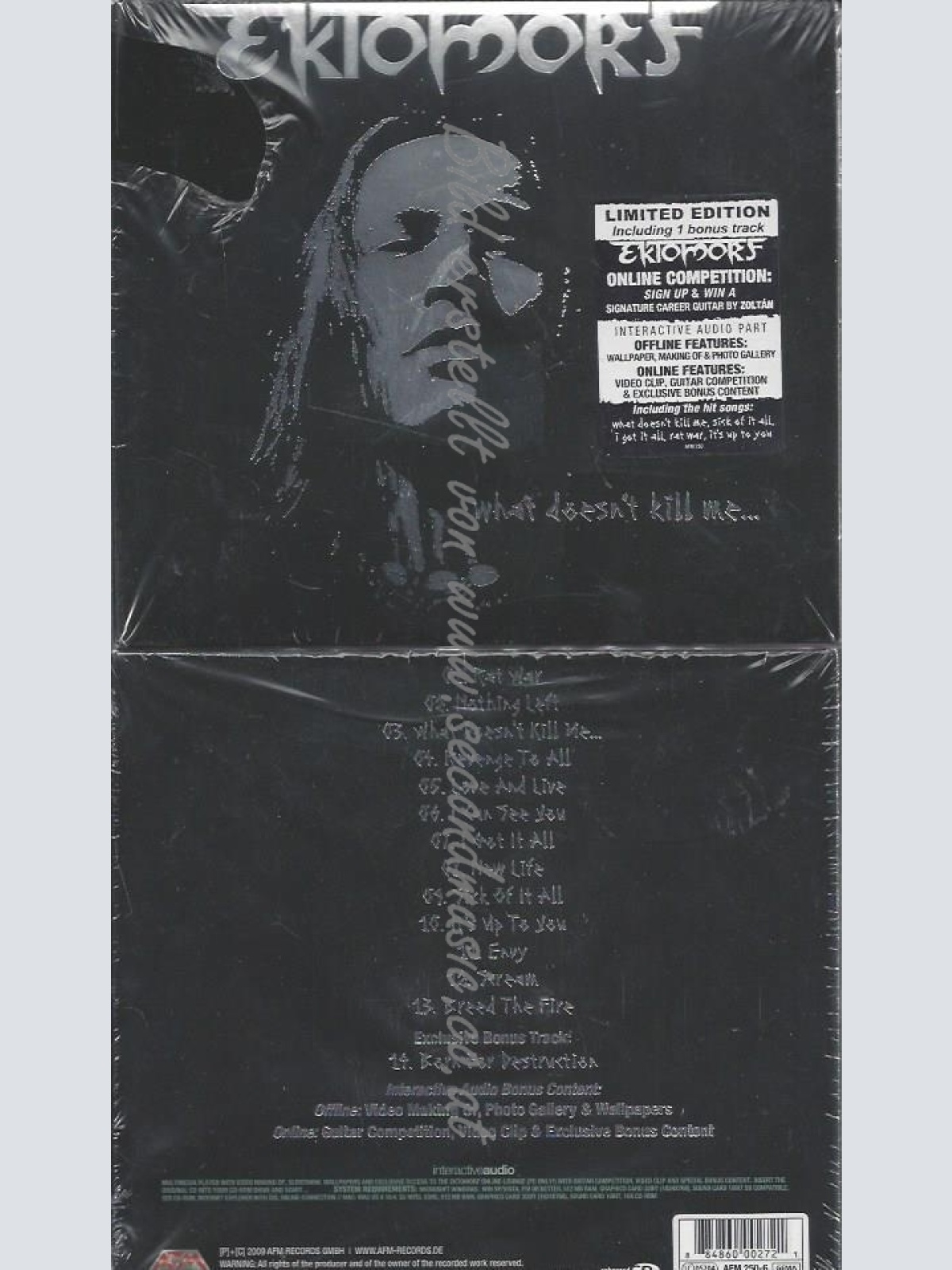 CD--EKTOMORF--WHAT DOESN'T KILL ME -LTD.FAN EDITION- | LIMITED EDITION