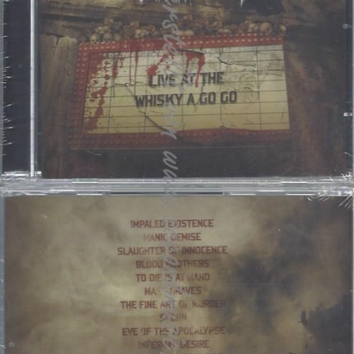 CD--MALEVOLENT CREATION--LIVE AT THE WHISKY A GO GO