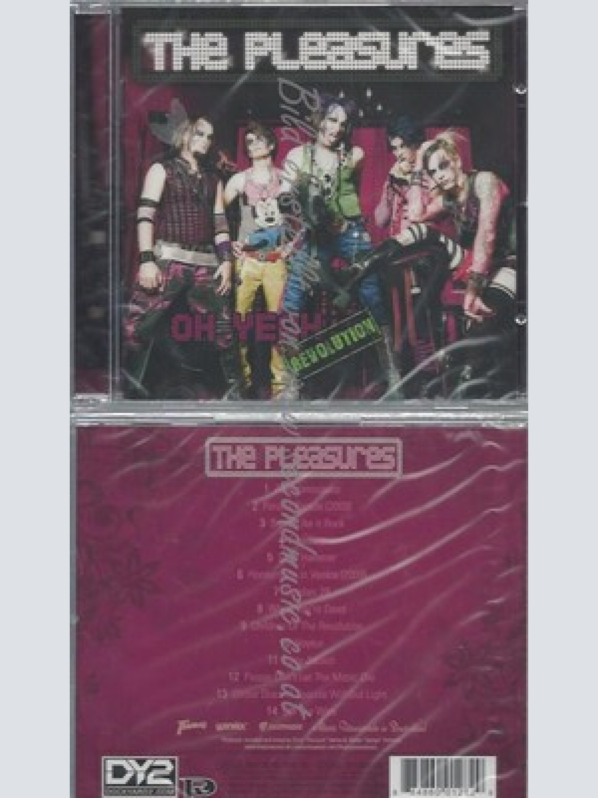 CD--PLEASURES,THE--OH YEAH REVOLUTION