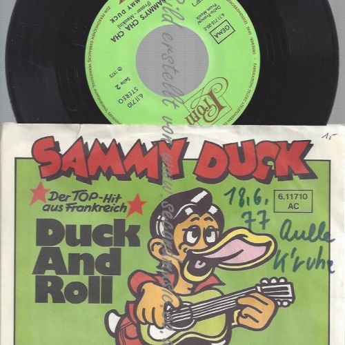 7"  Sammy Duck – Duck And Roll