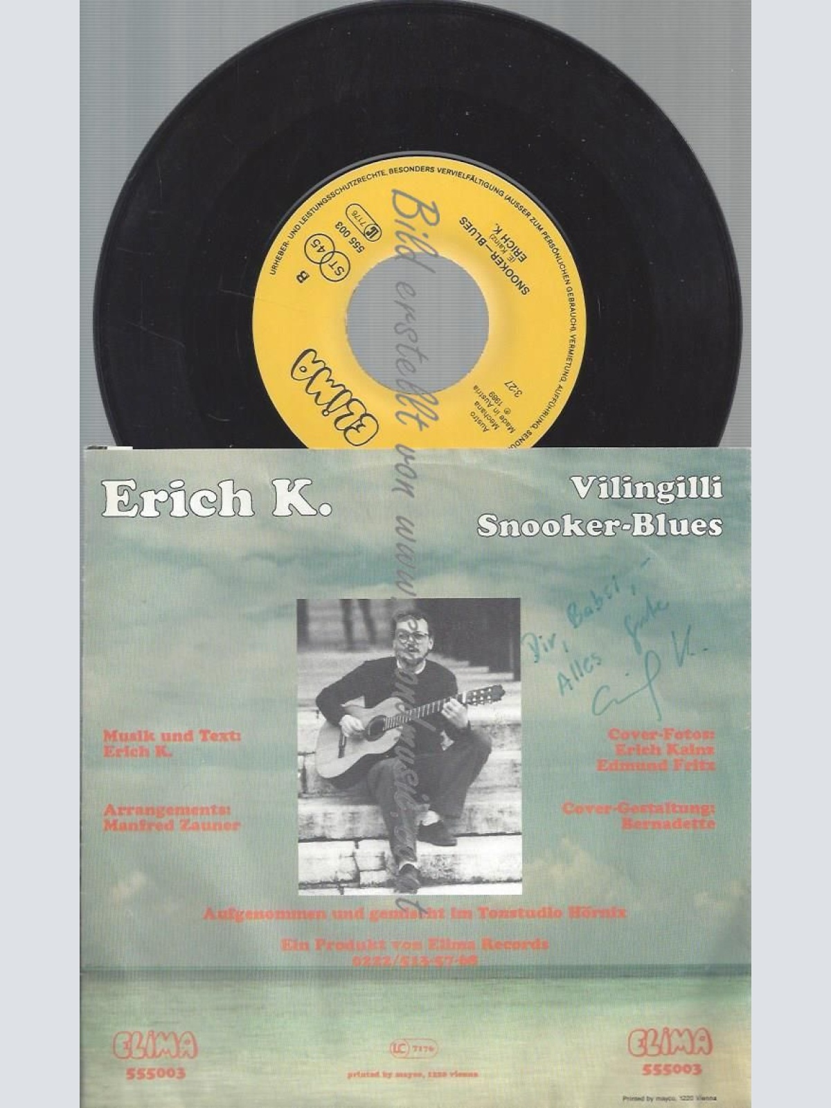 7" ERICH K VILINGILLI // MIT AUTOGRAMM