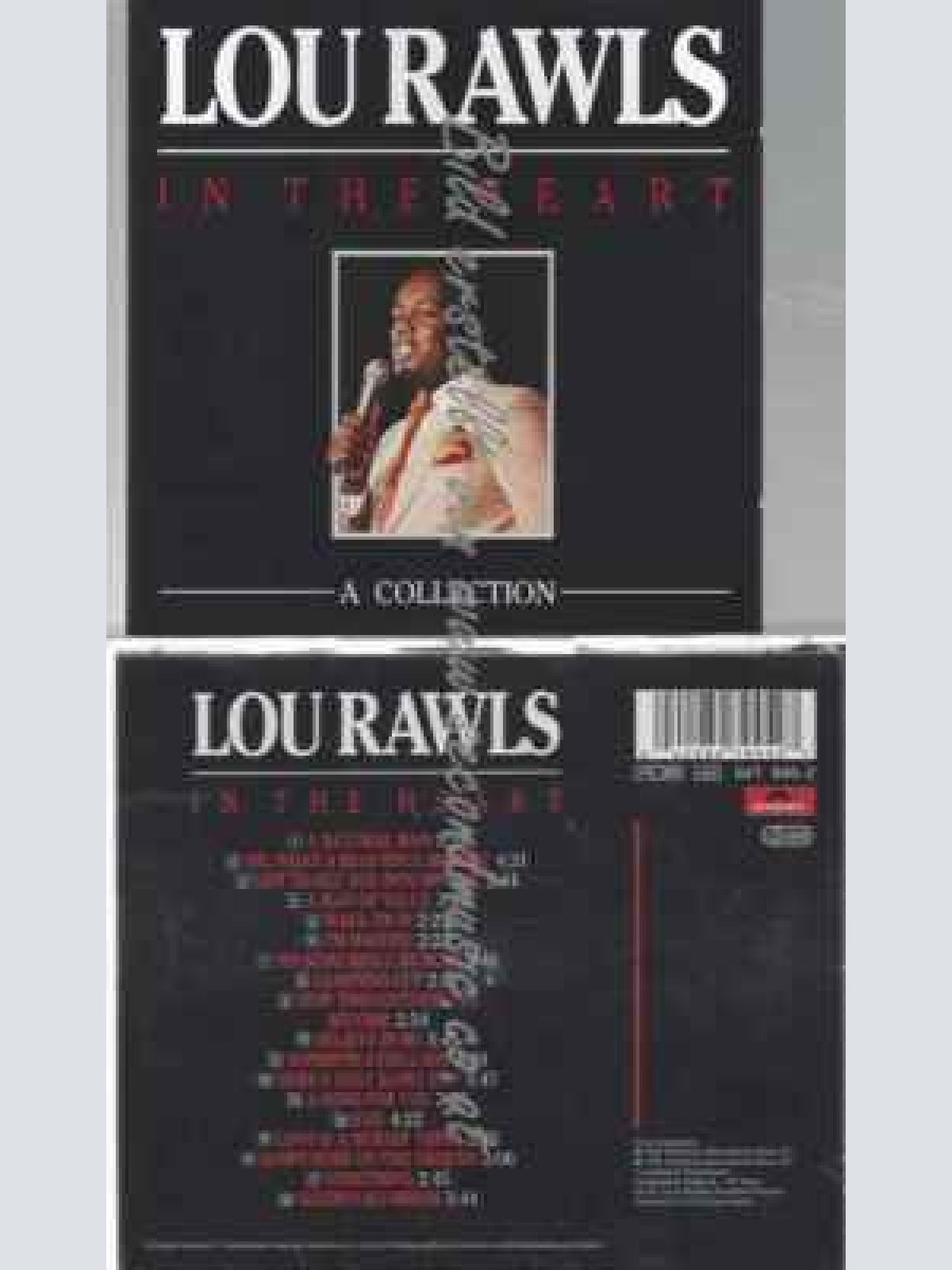 CD--LOU RAWLS | --IN THE HEART