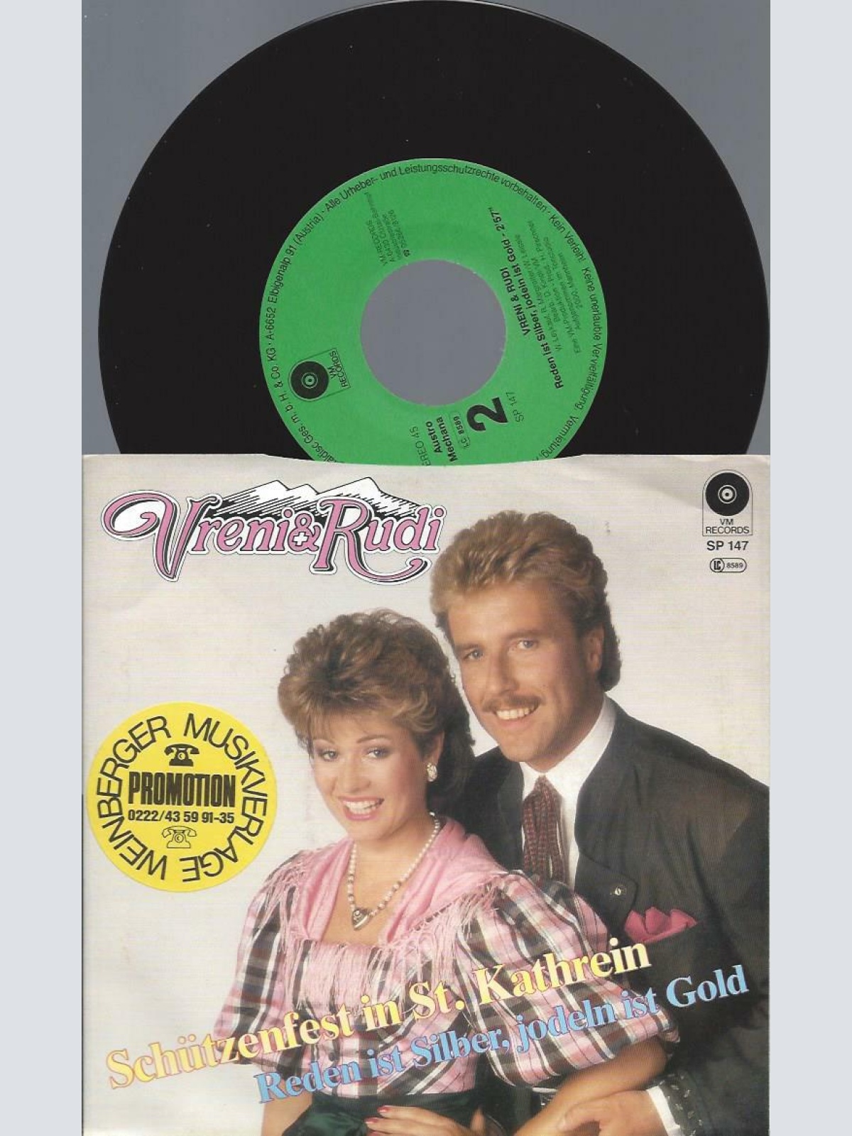 7"   Vreni & Rudi  Schützenfest In St. Kathrein // VM Records