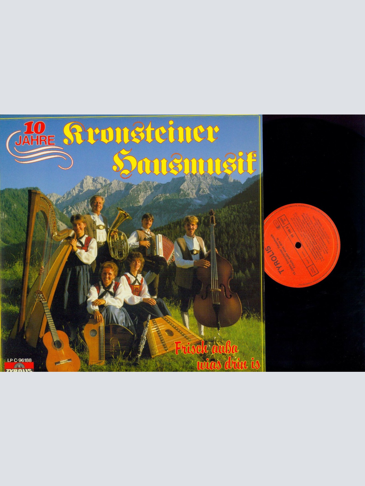 LP-Kronsteiner Hausmusik – Frisch Außa Wias Drin Is  //NM