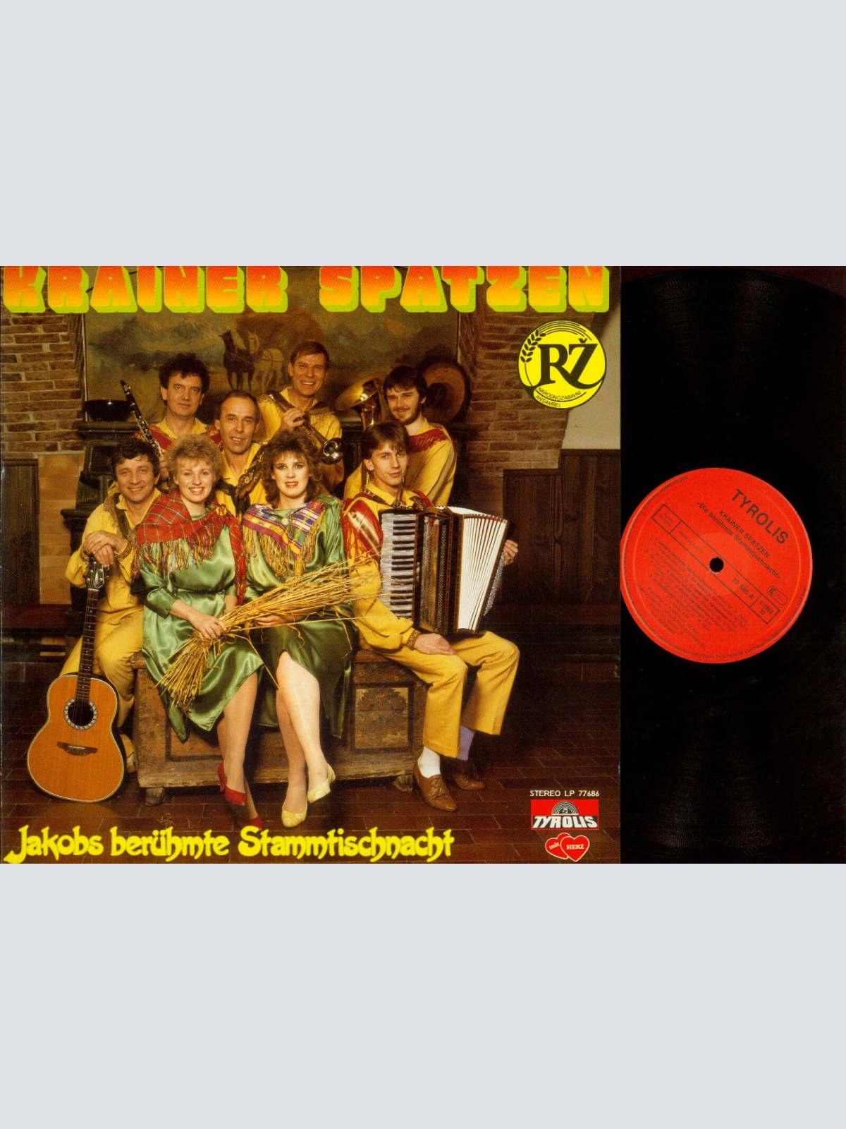 LP-Krainer Spatzen //  Jakobs berühmte Stammtischnacht  //NM