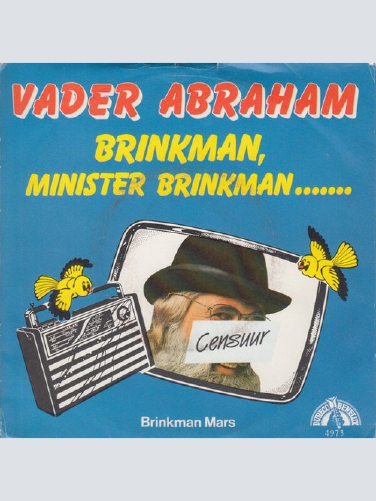 7", Single Vader Abraham - Brinkman, Minister Brinkman........
