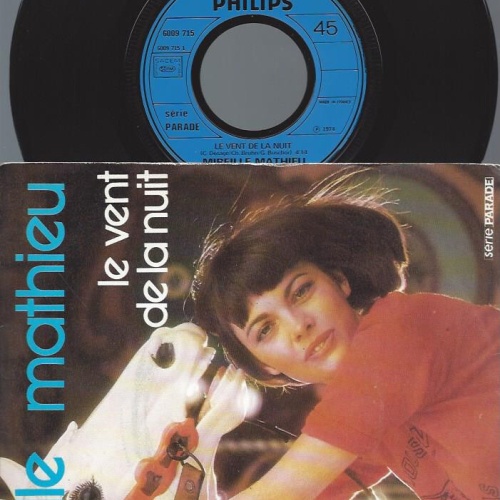 7" Mireille Mathieu – Le Vent De La Nuit