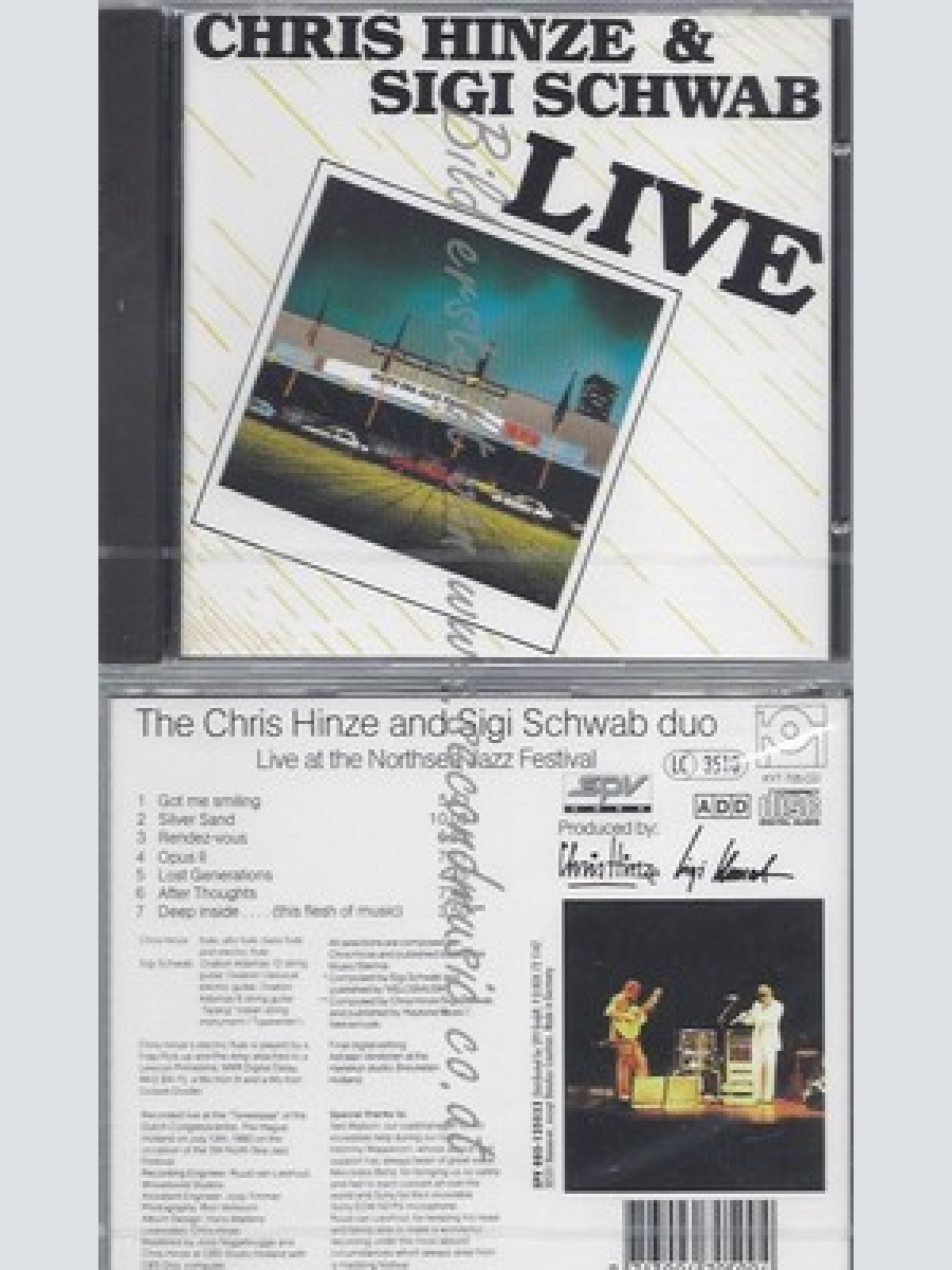 CD--CHRIS HINZE COMBINATION--LIVE AT THE NORTHSEA JAZZ FESTIVAL