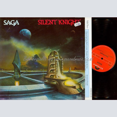 LP--SAGA SILENT KNIGHT -- W GERMANY 2374166