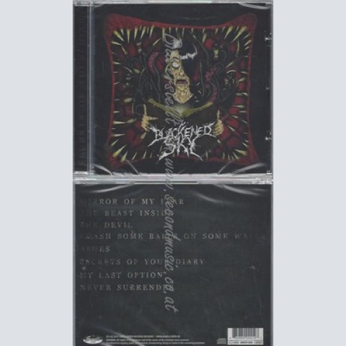 CD--BLACKENED SKY--SECRETS OF YOUR DIARY