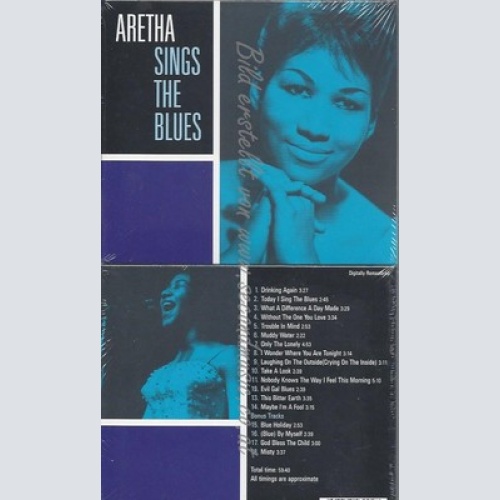 CD--ARETHA FRANKLIN--ARETHA SINGS THE BLUES