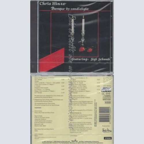 CD--HINZE,CHRIS UND SCHWAB,SIGI--BAROQUE BY CANDLELIGHT