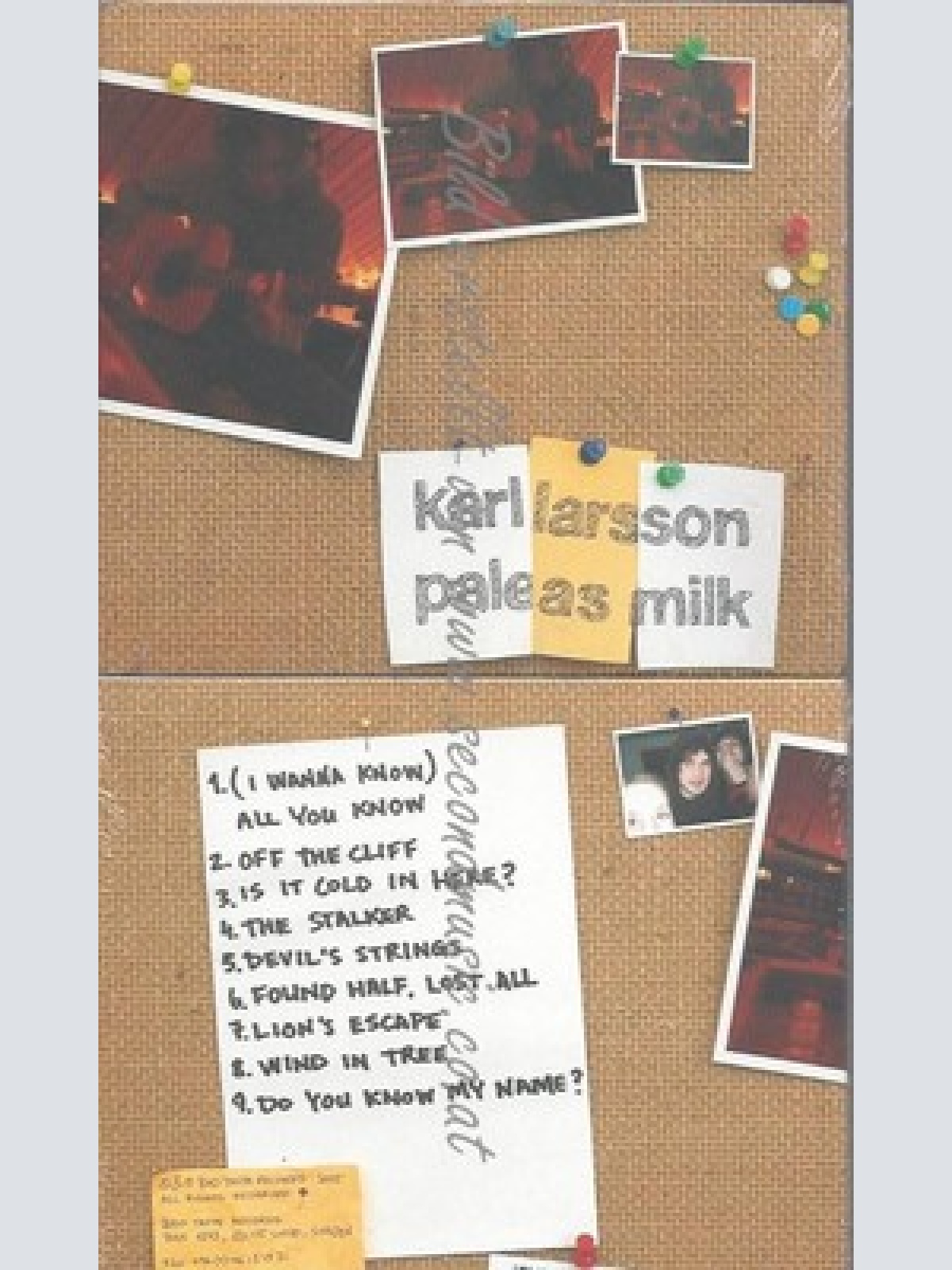 CD--KARL LARSSON--PALE AS MILK
