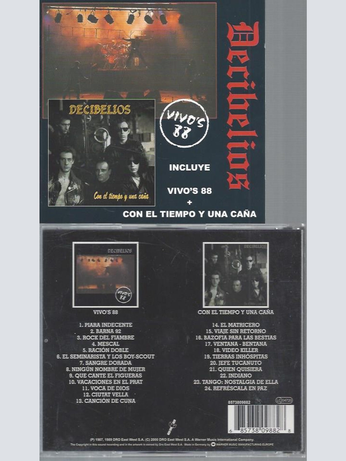 CD--VIVOS 88 CON EL TIEMPO Y UNA CANA