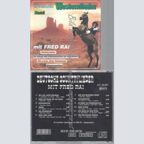 CD--DEUTSCHE COUNTRYLIEDER MIT FRED RAI