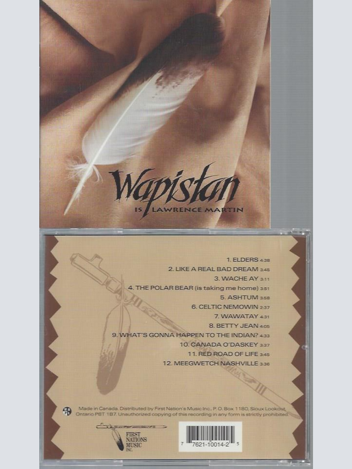 CD-WAPISTAN IS LAWRENCE MARTIN