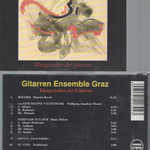 CD--GITARREN ENSEMBLE GRAZ KLANGZAUBER DER GITARREN