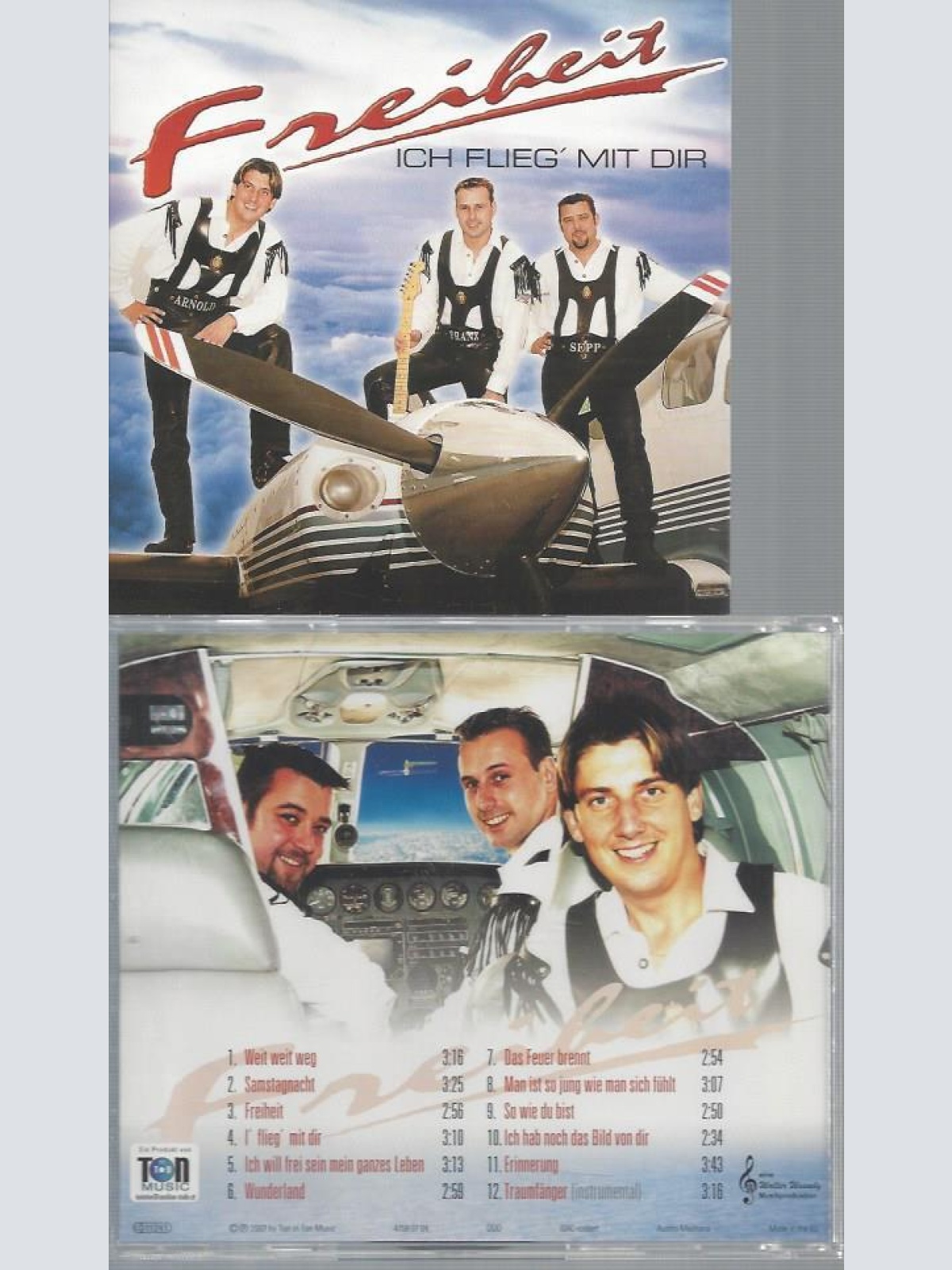 CD--FREIHEIT ICH FLIEG MIT DIR