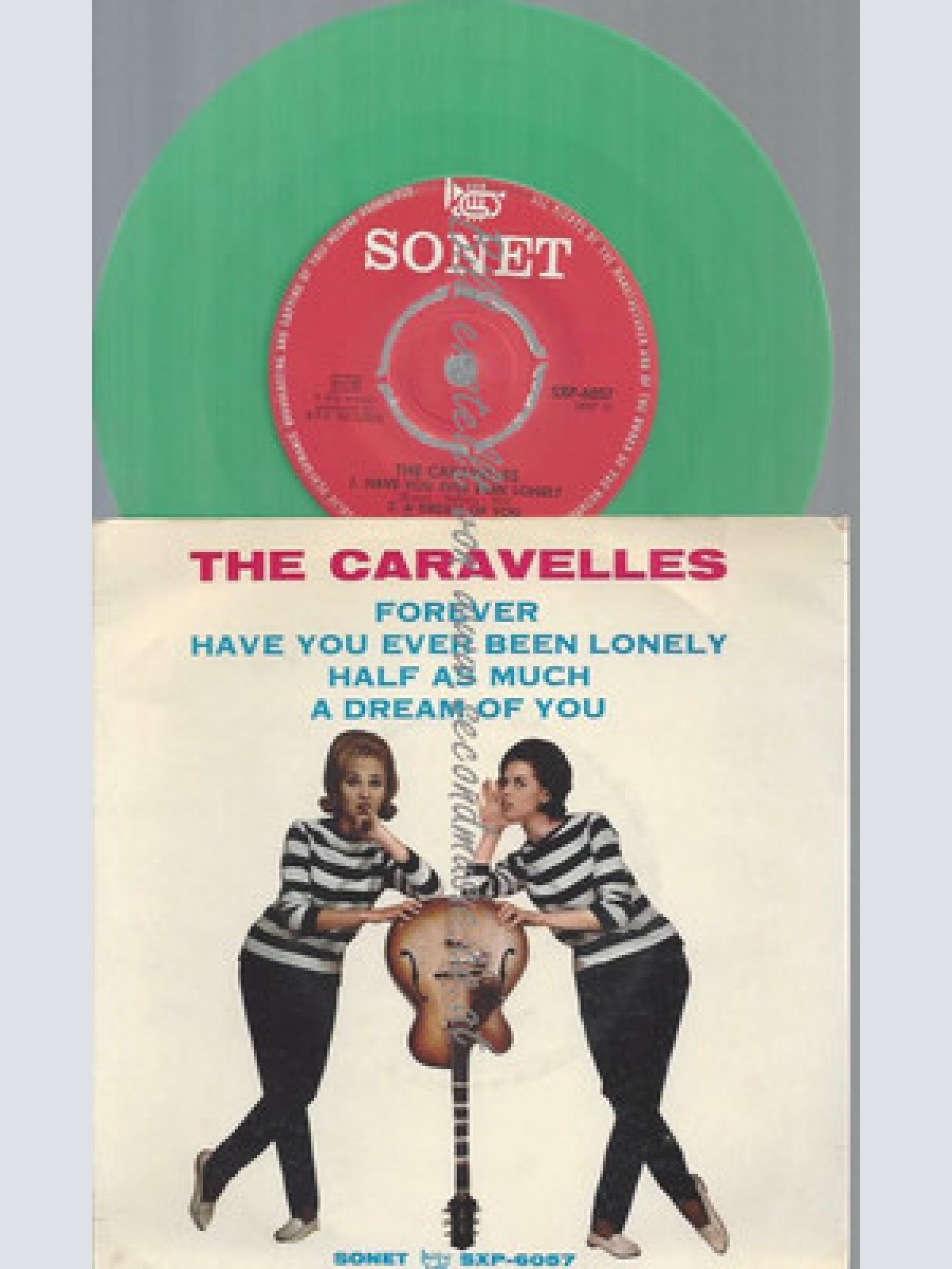 7" EP / THE CARAVELLES FOREVER // GREEN VINYL