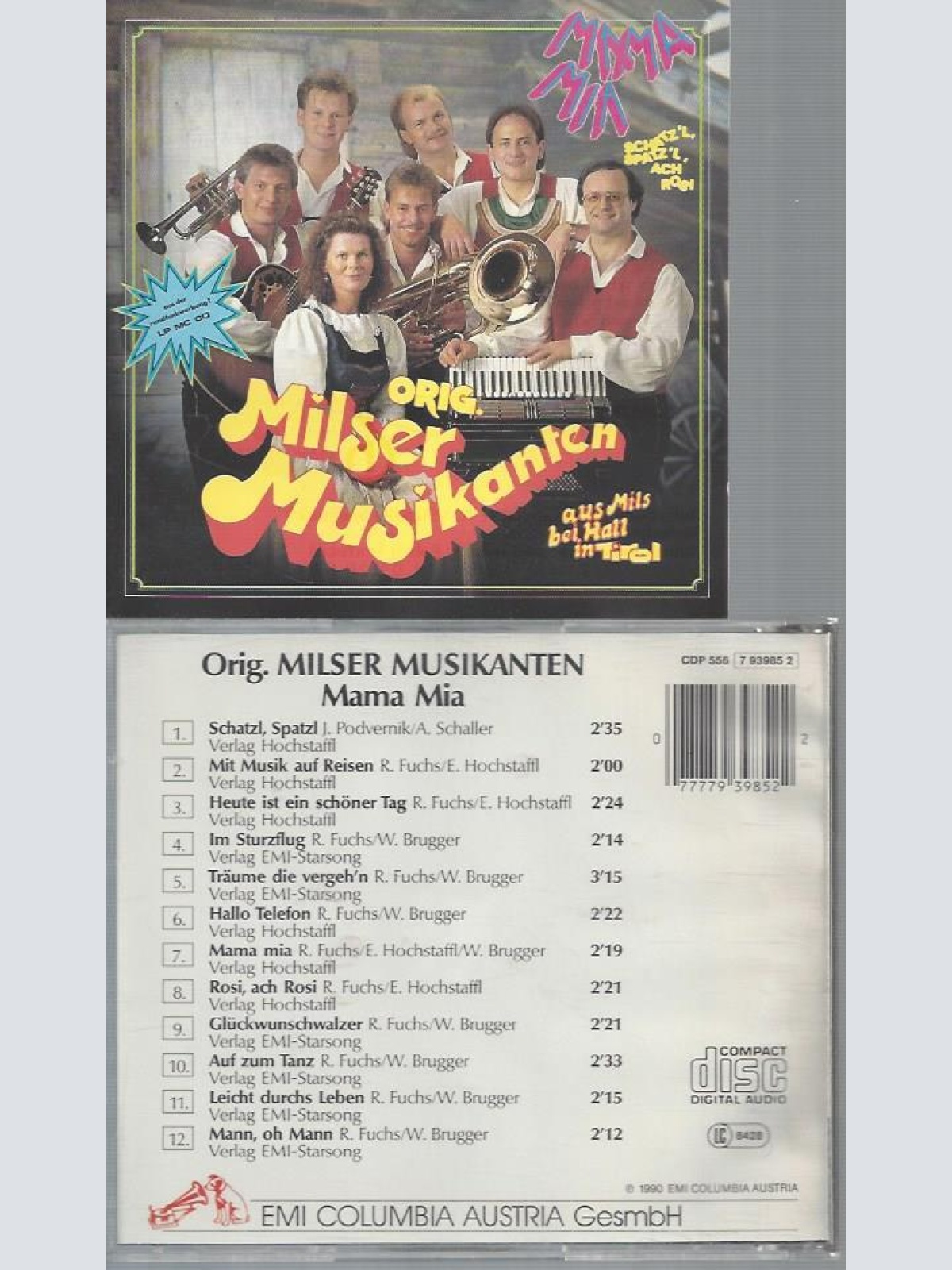CD--ORIG MILSER MUSIKANTEN MAMA MIA