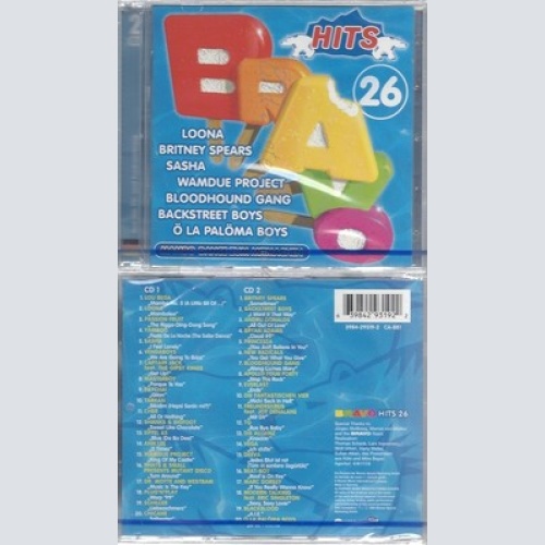 CD--NM-SEALED-VARIOUS -1999- - DOPPEL-CD -- BRAVO HITS 26