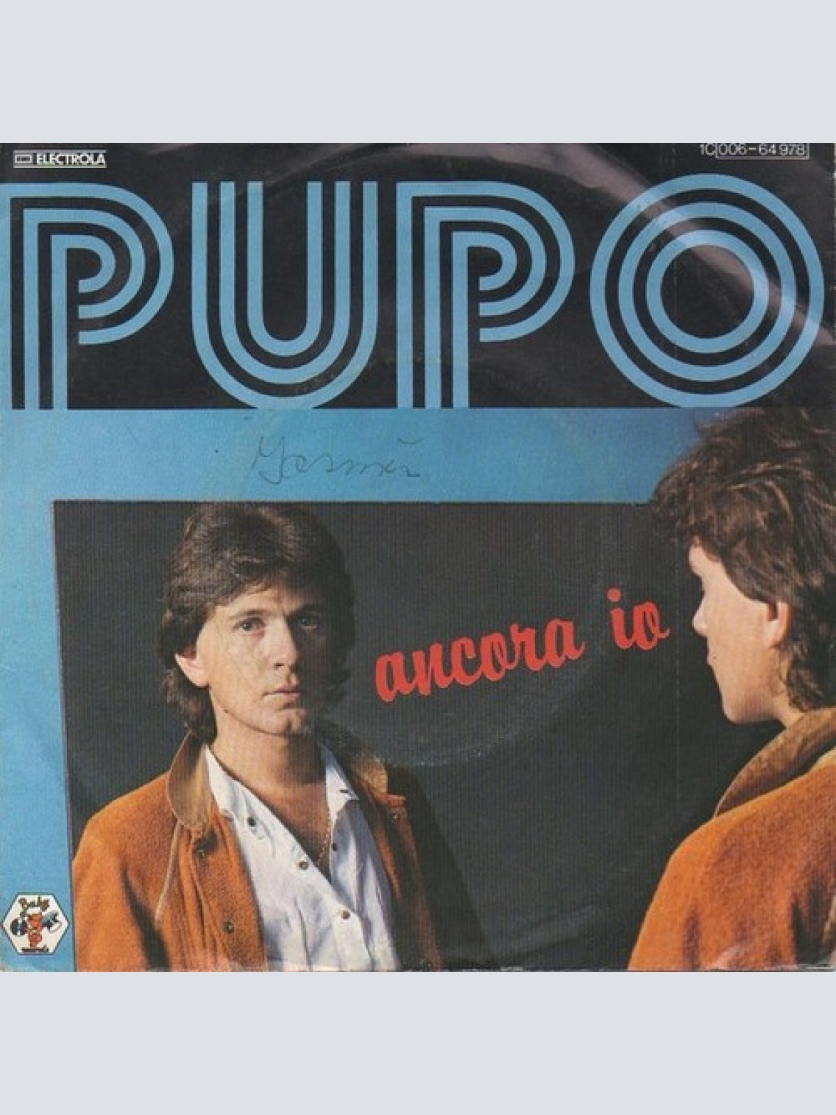 7", Single Pupo - Ancora Io