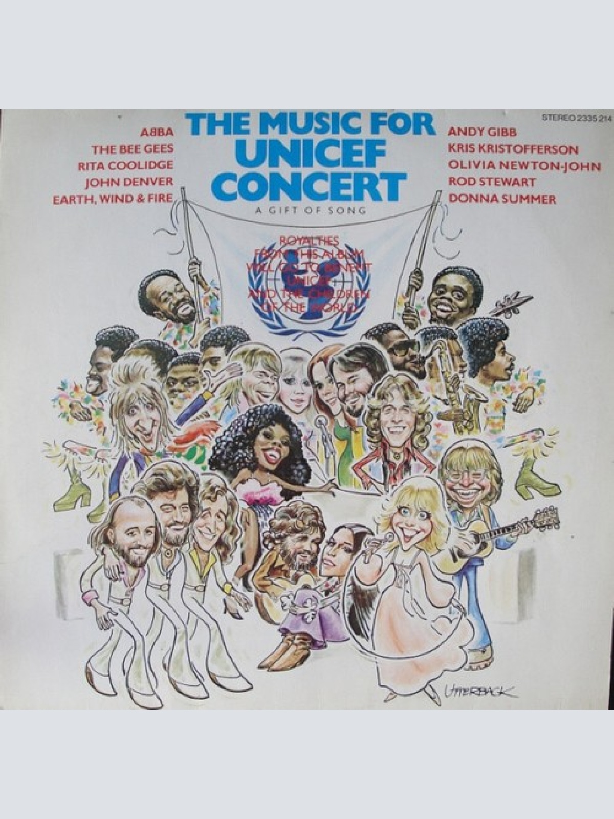 LP, Album Various - The Music For UNICEF Concert - A Gift Of Song