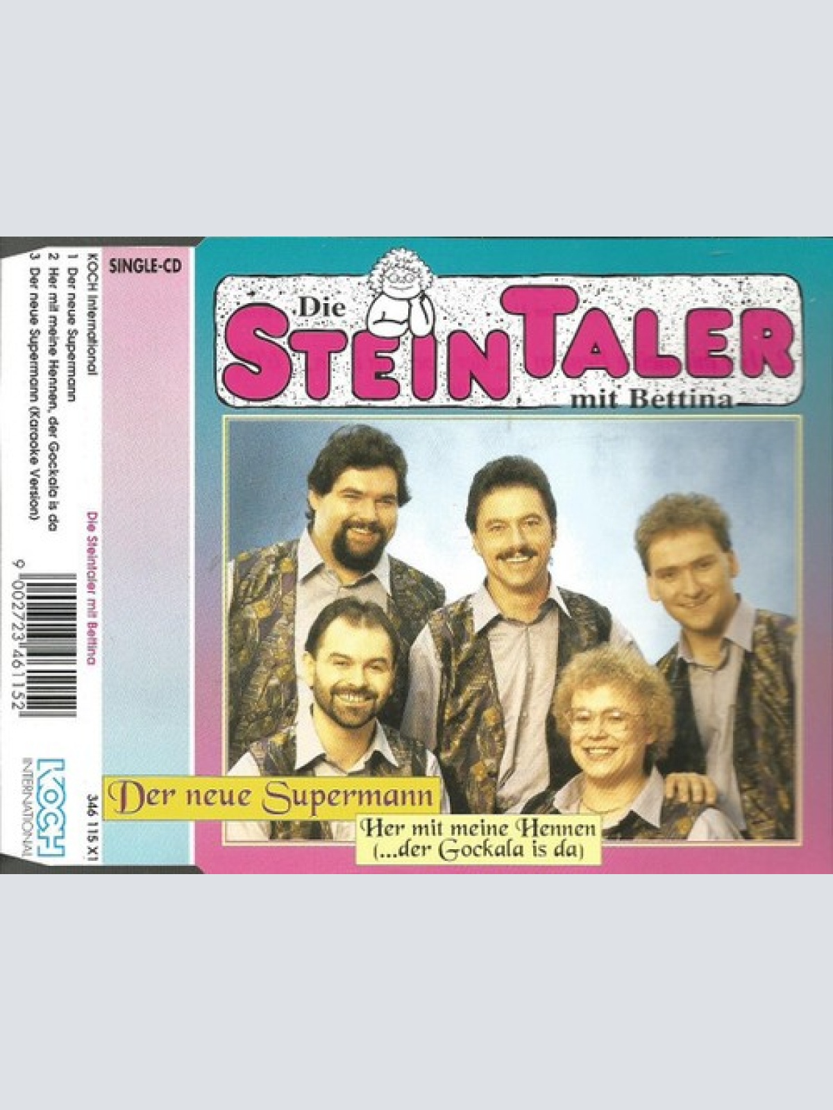 CD, Single Die Steintaler Mit Bettina (8) - Der Neue Supermann