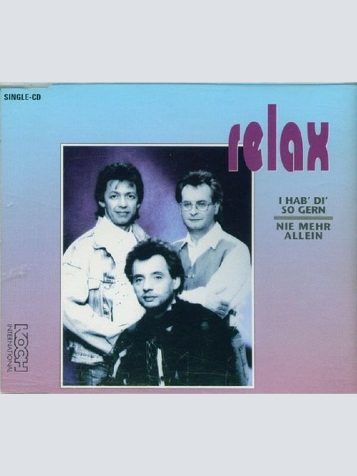 CD, Single Relax (2) - I Hab' Di' So Gern