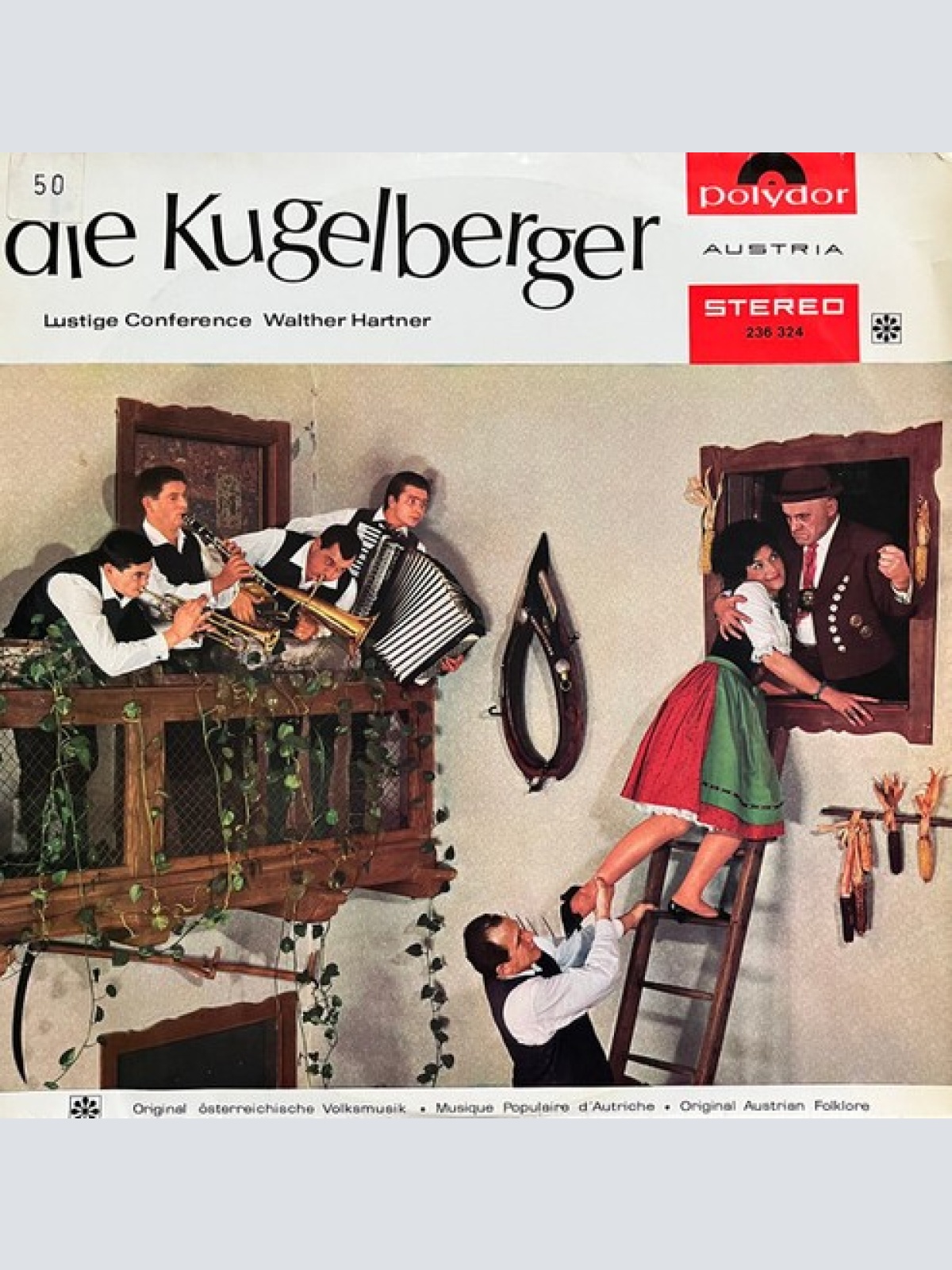 LP, Album Die Kugelberger* Lustige Conference Walther Hartner - Die Kugelberg...