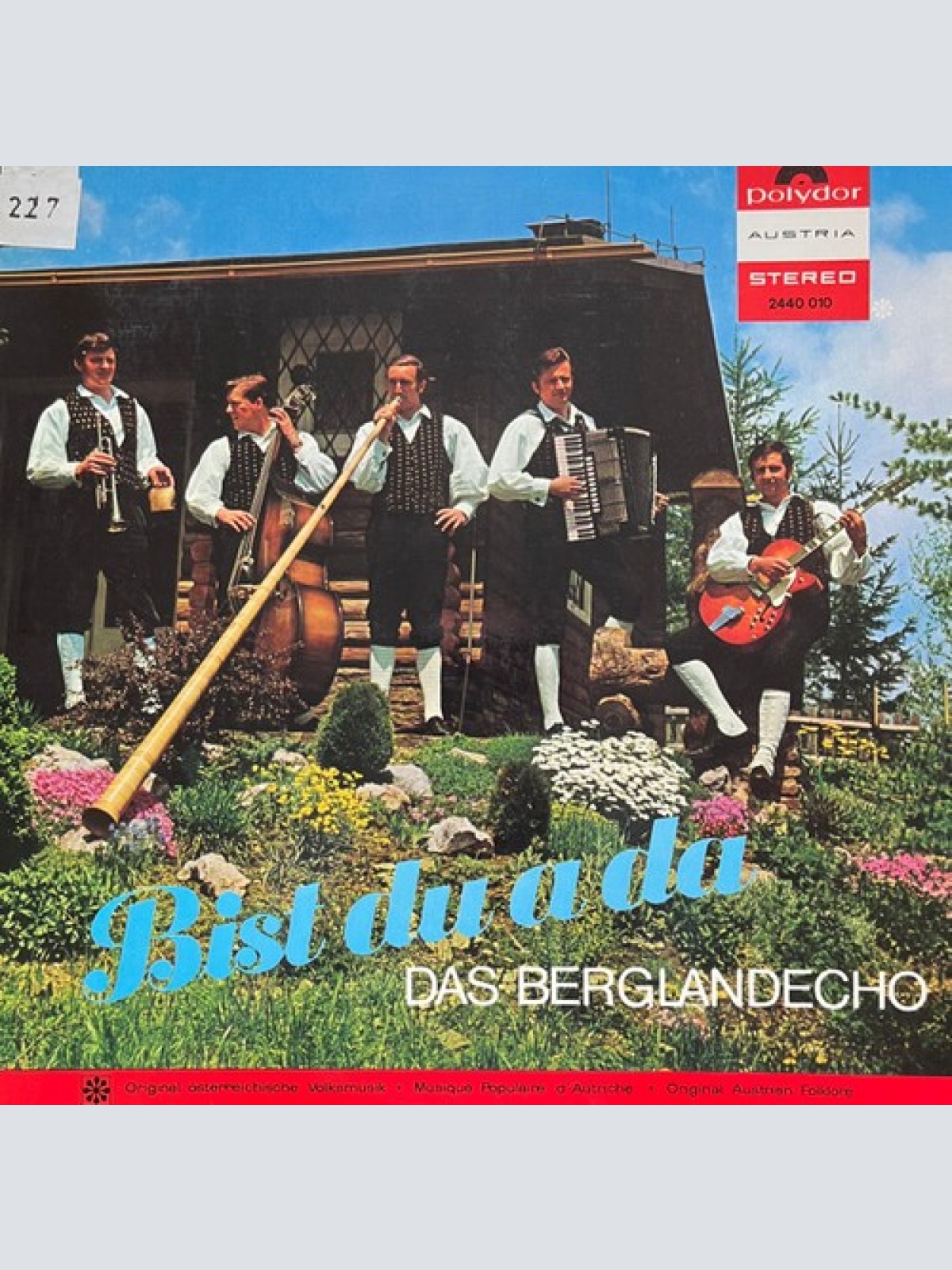 LP, Album Das Berglandecho* - Bist Du A Da