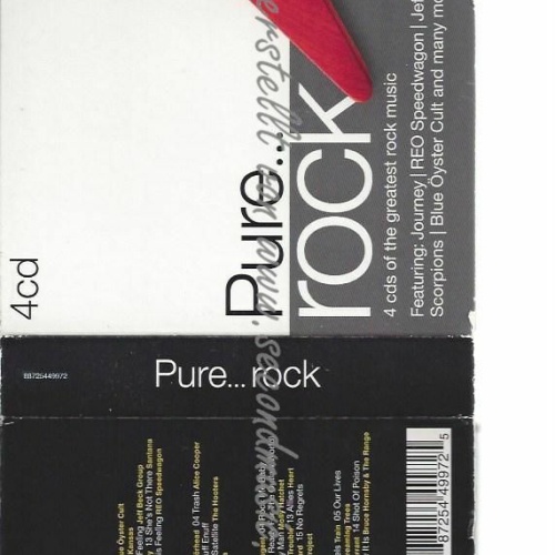 CD--VARIOUS | --PURE...ROCK 4CDs