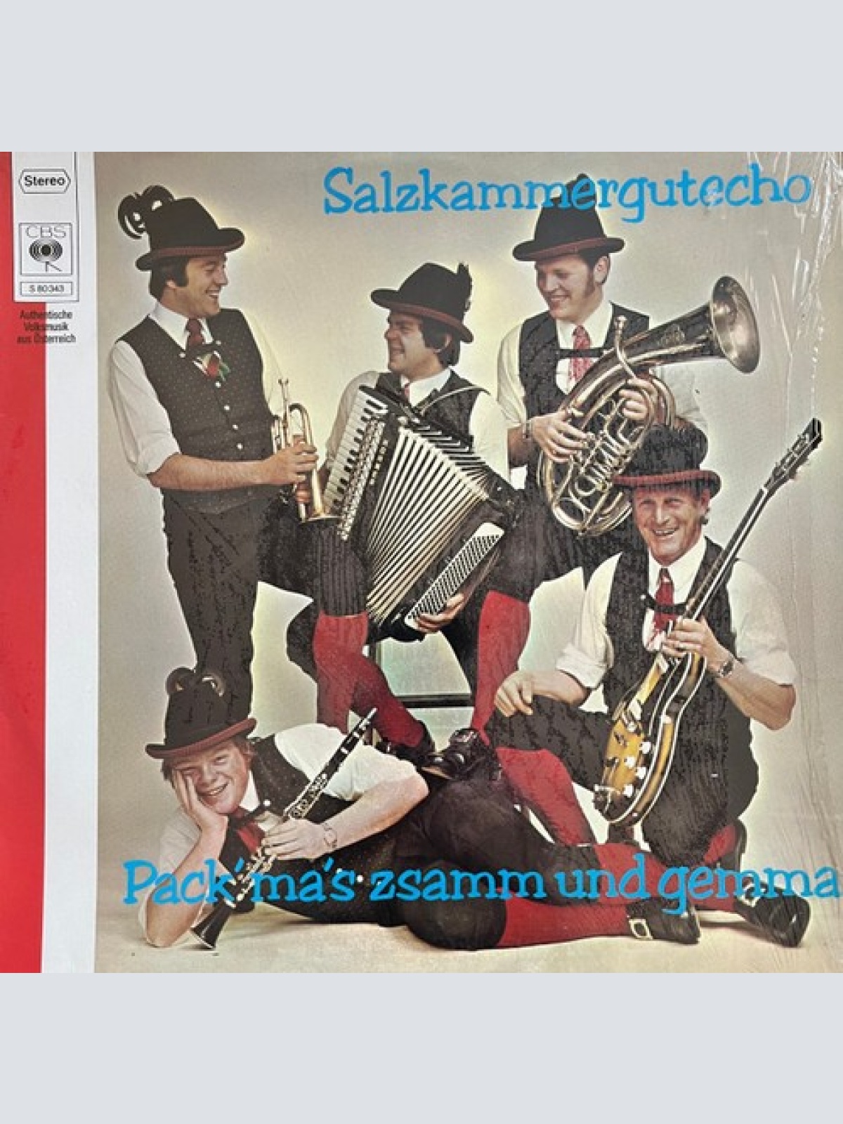 LP, Album Salzkammergutecho - Pack Ma's Zsamm Und Gemma