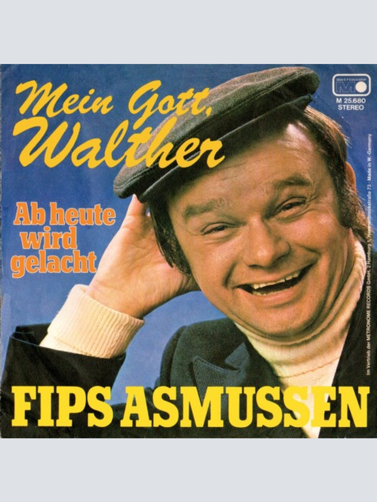 7", Single Fips Asmussen - Mein Gott, Walther