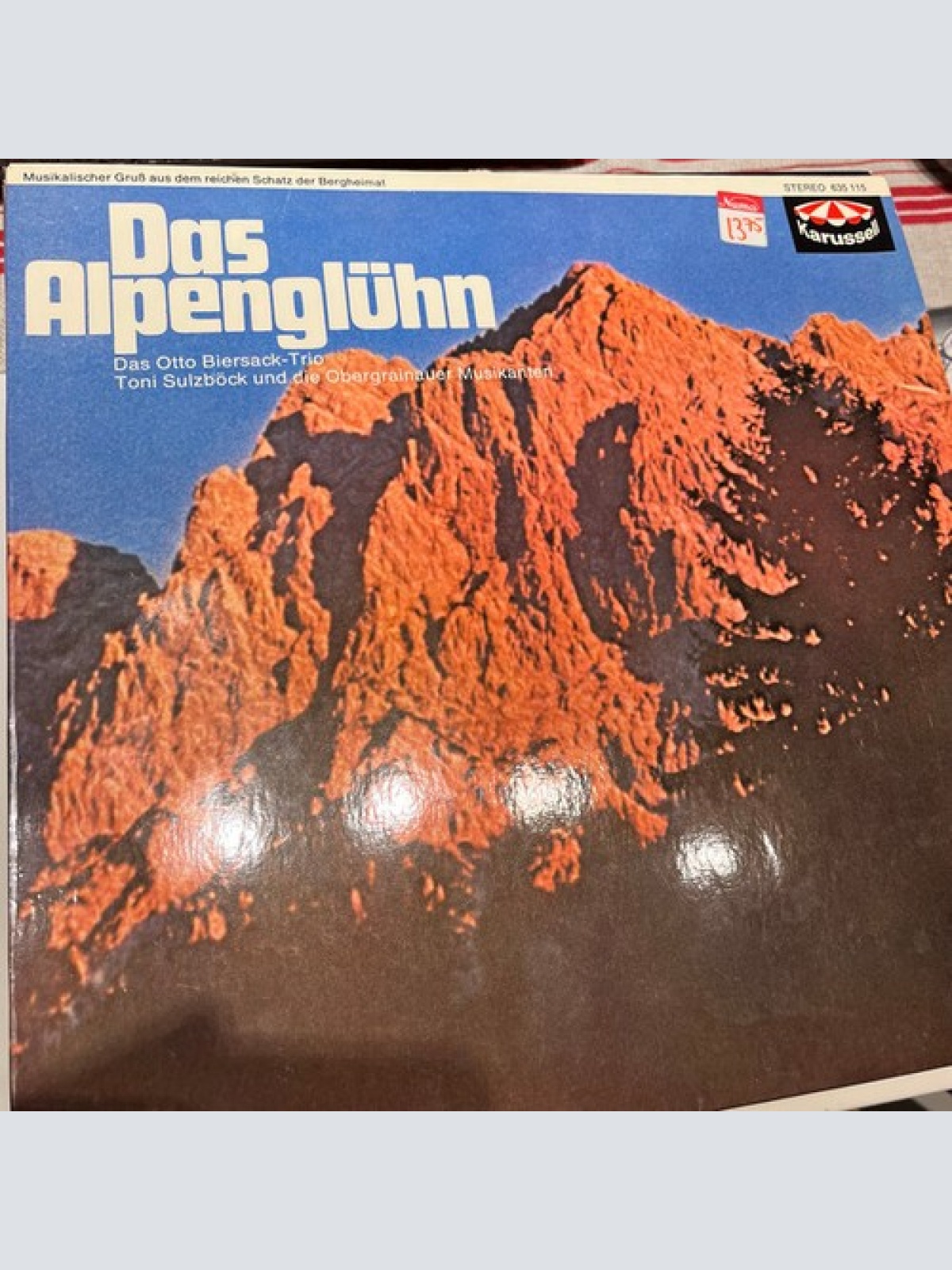 LP, Album Das Otto Biersack-Trio*, Toni Sulzböck Und Die Obergrainauer Musika...